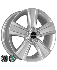 Replica Skoda 492 S R14 W6.0 PCD5x100 ET38 DIA57.1